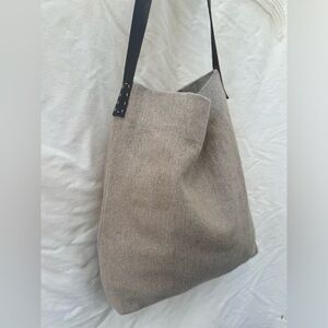 FOG LINEN WORK Ellie one handle bag OS